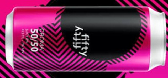 Croma Fifty/Fifty, da cervejaria Croma, com aveia.