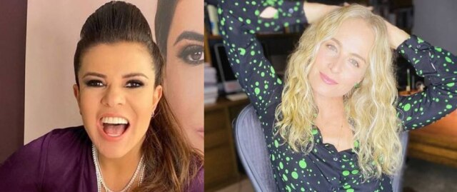 Instagram/@maramaravilhaoficial I Instagram/@angelicaksy Mara Maravilha criticou a apresentadora Angélica durante uma live