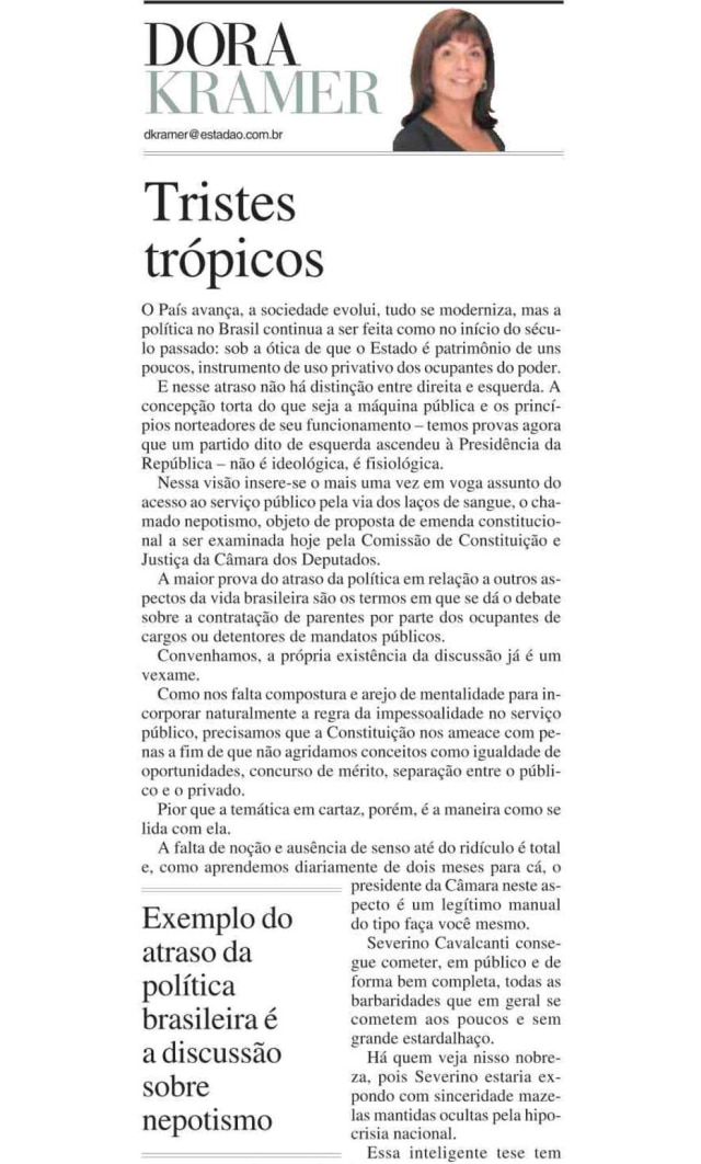 Acervo/Estadão > Estadão - 13/4/2005
