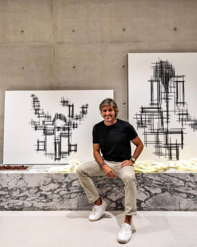 Reprodução/Instagram José Ricardo Basiches, arquiteto estreante da Casacor 2021