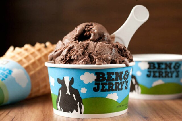 Divulgação Aplicativo entregará sorvetes da marca Ben & Jerry’s no Dia do Sorvete