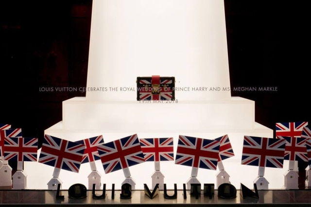 Divulgação/Louis Vuitton A vitrine da flagship da Louis Vuitton em Londres foi decorada para a ocasião