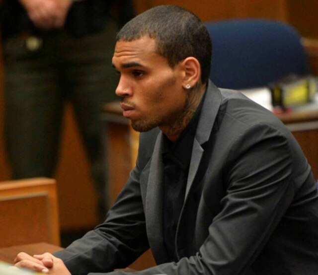 Alberto E. Rodriguez/Reuters O cantor Chris Brown, que tem extenso histórico de violência contra mulheres.