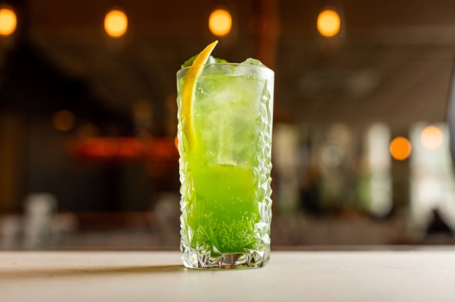 Tuy Bar Soda de agrião. Do Tuy Bar, Cocina: nuances de sabores