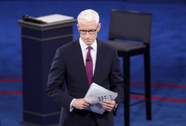 REUTERS/Aaron P. Bernstein Anderson Cooper, âncora da CNN.