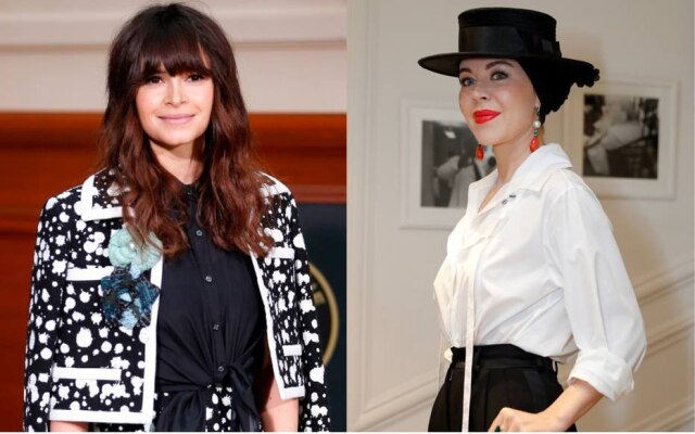 REUTERS/Charles Platiau / REUTERS/Benoit Tessier Miroslava Duma e Ulyana Sergeenko usaram uma palavra que é considerada extremamente racista