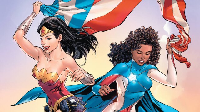 Twitter/@MrEdgardoNYC Uma super heroína porto-riquenha irá se juntar aos heróis da DC para ajudar na reconstrução de Porto Rico