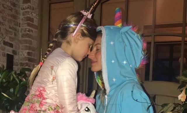Instagram / @gisele Gisele Bündchen e sua filha, Vivian.