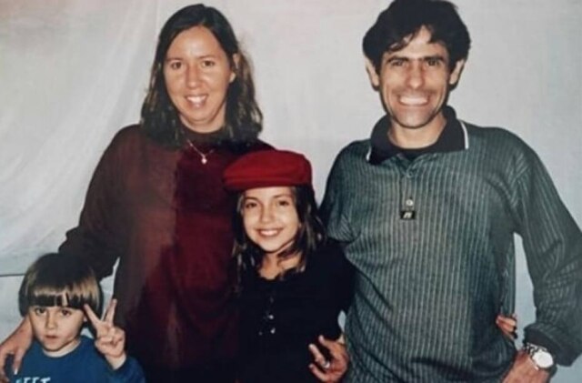 Instagram/@isabelatibcherani Foto da família do ator Rafael Henrique Miguel, publicada no Instagram de Isabela Tibcherani, namorada ele.