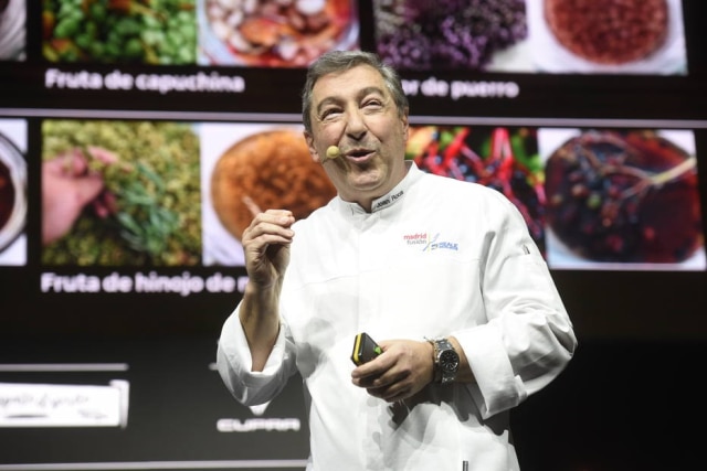 Madrid Fúsion Joan Roca, chef do El Celler de Can Roca.