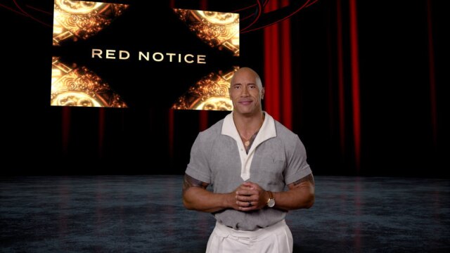 Netflix Dwayne Johnson apresenta seu novo filme 'Alerta Vermelho'