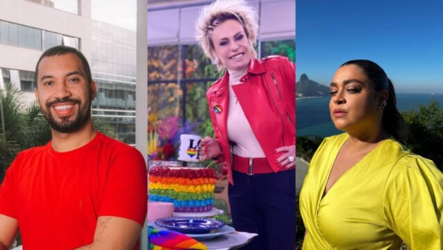 Instagram/@gildovigor, @anamaria16 e @pretagil Gil do Vigor, Ana Maria Braga e Preta Gil fizeram publicações sobre o Dia Internacional do Orgulho LGBT.