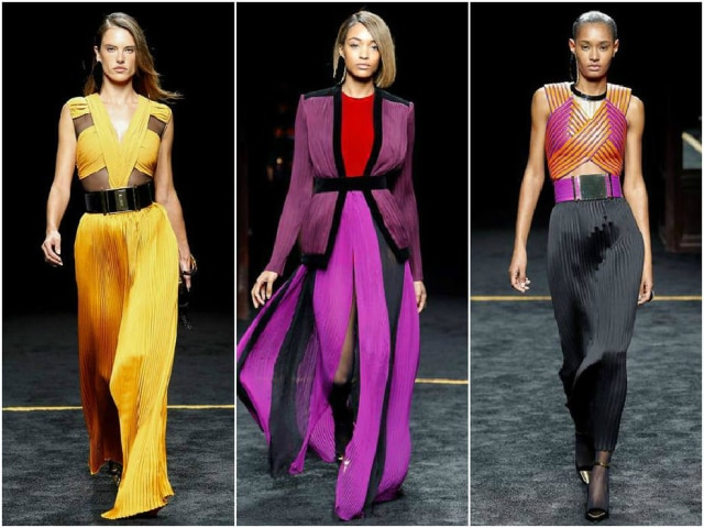 divulgação Balmain - inverno 2016
