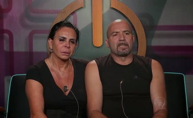 Divulgação O casal Gretchen e Carlos Marques quase desistiu do reality 'Power Couple'.