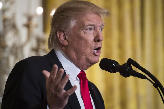 Washington Post photo by Jabin Botsford Comediante pede que filho de Donald Trump convença o pai a desistir da presidência.