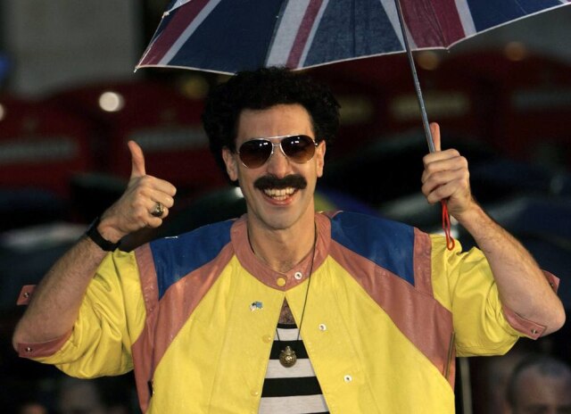 Kieran Doherty/Reuters O ator britânico Sacha Baron Cohen.