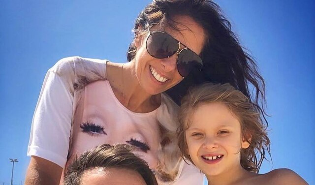 Instagram / @vittoriogioficial Adriane Galisteu e seu filho, Vittorio.