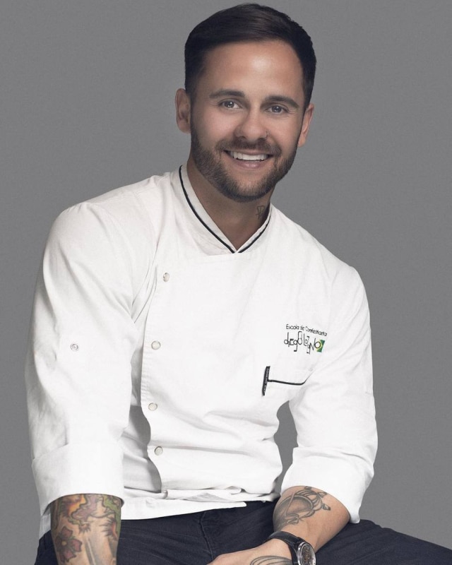 Fernando Mazza O chef confeiteiro Diego Lozano