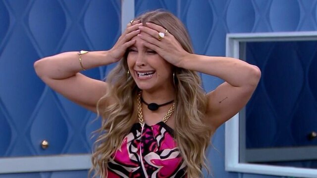 TV Globo A atriz Carla Diaz, participante do camarote do 'BBB 21', foi a sexta participante na história do programa a ir para um paredão falso.