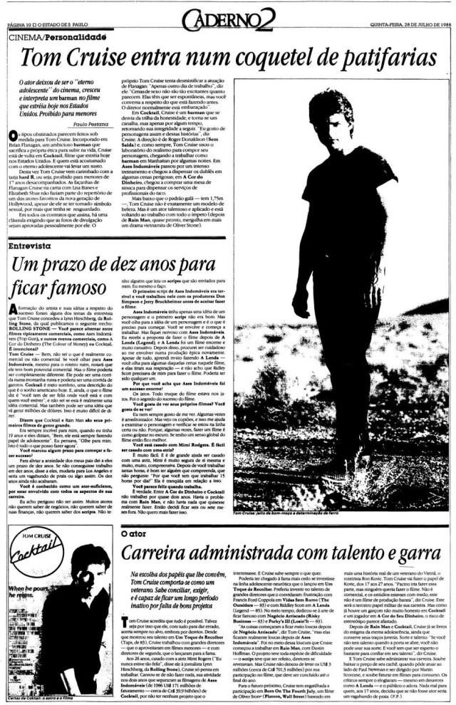 >> Estadão- 28/7/1988