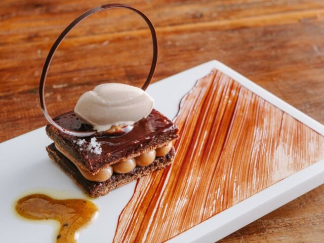 Roberto Seba/Estadão Contraste de chocolate com caramelo salgado.