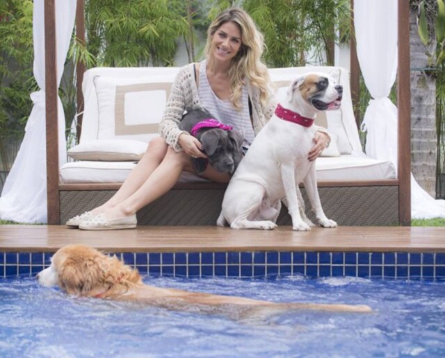 Raphael Dias/ TV Globo Giovanna Ewbank e Bruno Gagliasso participam de projetos em defesa dos animais.
