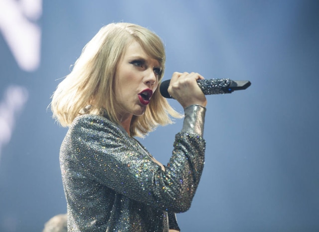 Ben Sklar/The New York Times Taylor Swift nem lançou 'Reputation' ainda, porém já tornou alguns trechos de músicas marcas registradas.
