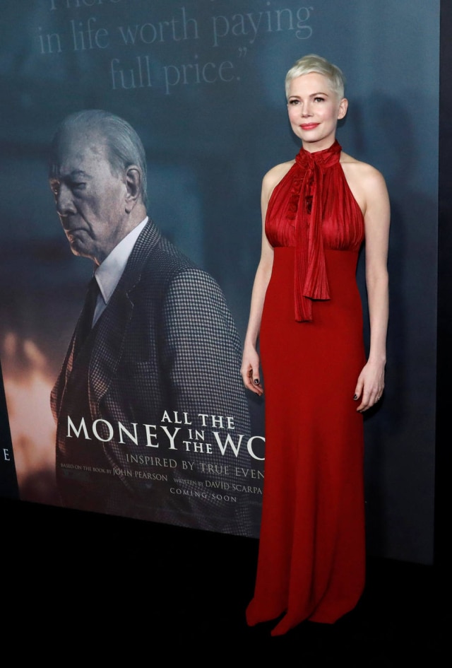 REUTERS/Mario Anzuoni Michelle Williams usa Louis Vuitton