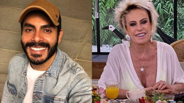 Reprodução / Instagram @bbb @anamaria16 Ana Maria Braga entrevista Rodolffo no 'café da manhã com eliminado' do 'Big Brother Brasil'