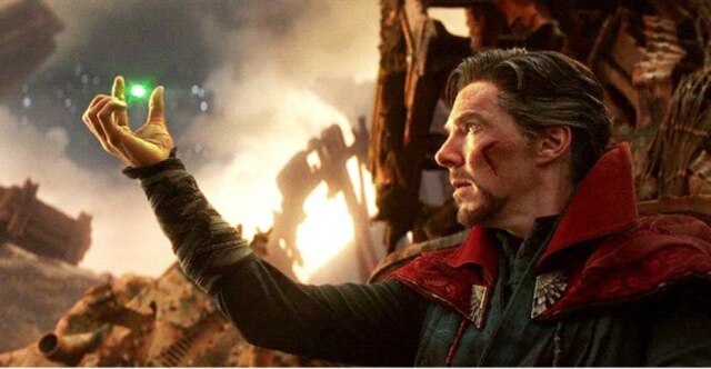 Marvel Studios Doutor Estranho no filme 'Vingadores: Guerra Infinita' (2018).