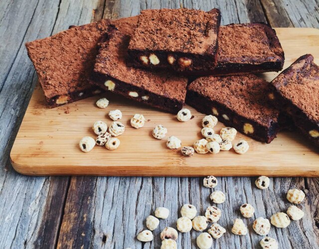 Divulgação O brownie feito com farinha de tigernuts é um sucesso entre as blogueiras fitness.