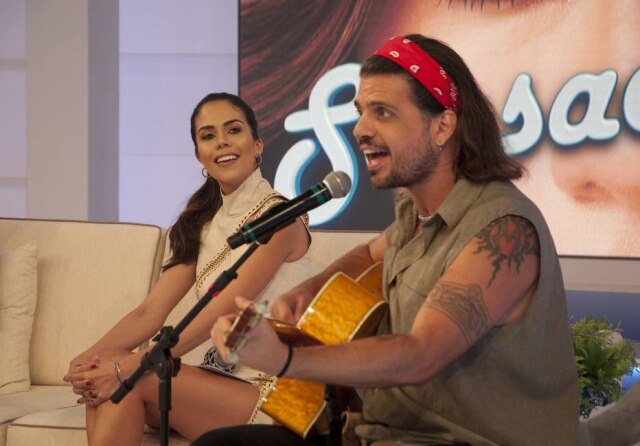 Divulgação / Rede TV Menna voltou aos palcos após 13 anos