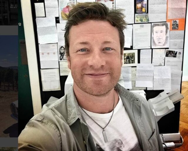 Instagram/@JamieOliver Jamie Oliver não gosta que sua filha publique selfies nas redes sociais.