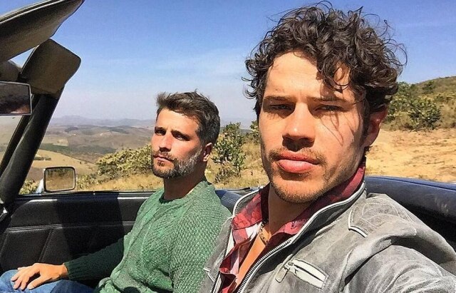Instagram / @joseloreto José Loreto e Bruno Gagliasso