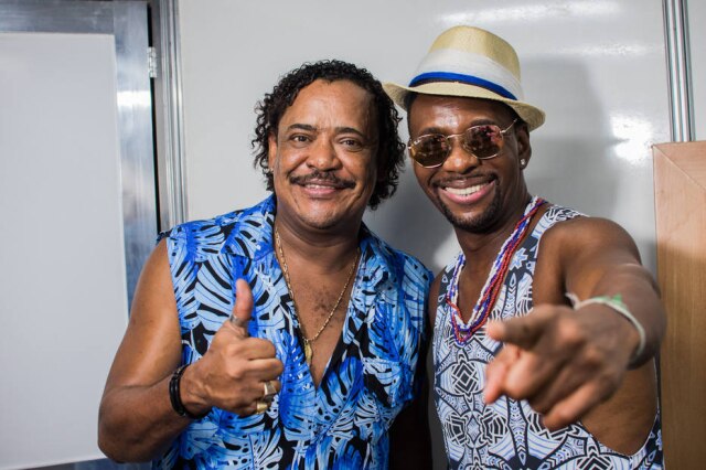 Marcelo Brammer / Estadão Compadre Washington e Beto Jamaica, do É o Tchan.