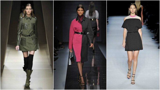 Divulgação Camisa com manga de couro: de R$ 1890 por R$ 467. Capa: de R$2983 por R$ 894. Vestido: de R$ 2189 por R$ 315