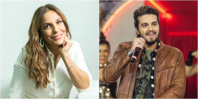 Daniel Teixeira/Estadão | Pedro Curi/Globo/Divulgação Ivete Sangalo e Luan Santana compartilharam os dados da conta bancária oficial para doações às vítimas da tragédia em Janaúba.