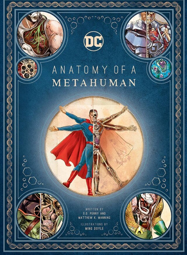 Reprodução / Insight Editions 'DC Comics: Anatomy of a Metahuman' deve chegar às livrarias americanas em setembro de 2018.
