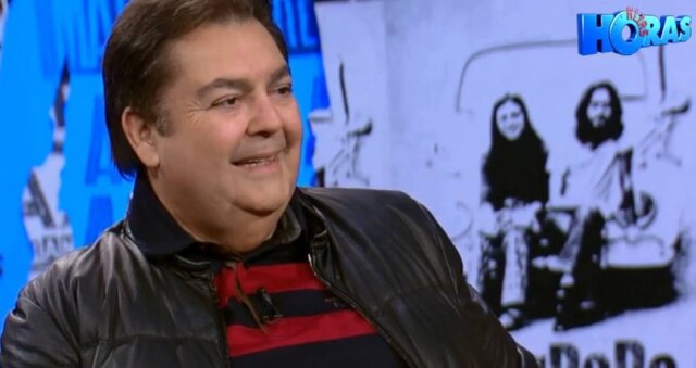Twitter/@gshow Faustão deu entrevista a Serginho Groisman no 'Altas Horas'.