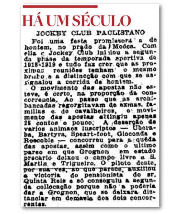 Acevo/Estadão O Estado de S.Paulo - 16/9/1918