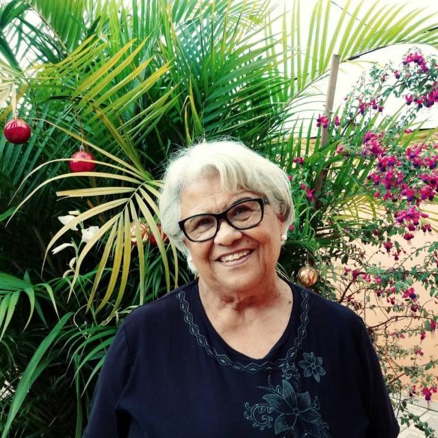 Vera Maria de Moraes tem 74 anos de idade.