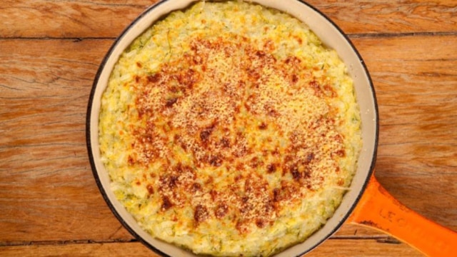 Codo Meletti/Estadão Gratin de arroz com abobrinha da Julia Child