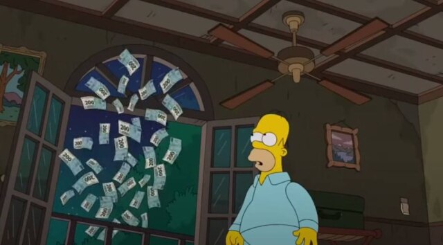 YOUTUBE Homer vira árbitro de futebol e todo mundo quer subornar o personagem