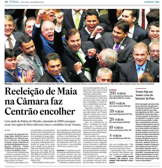 Acervo/Estadão > Estadão - 03/02/2017