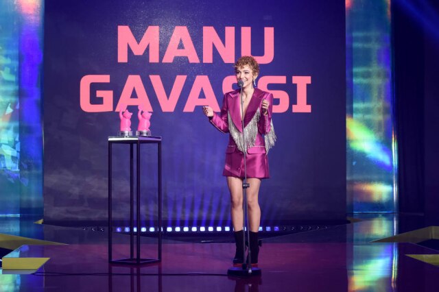 Cleiby Trevisan A cantora Manu Gavassi ganhou dois troféus na noite desta quinta-feira, na MTV