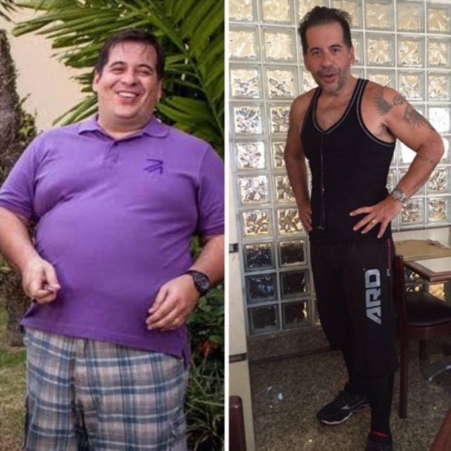 Instagram|Reprodução O ator mostrou no Instagram e mudança em sua forma física