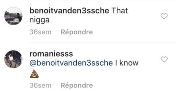 Reprodução/Instagram A Miss respondeu o comentário de um internauta com um emoji de fezes.