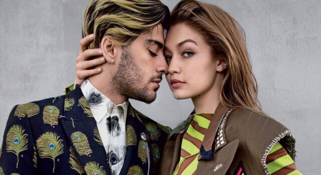 Instagram.com/Vogue Gigi Hadid e Zayn Malik foram criticados por ser um casal hétero interpretando algo do mundo LGBT