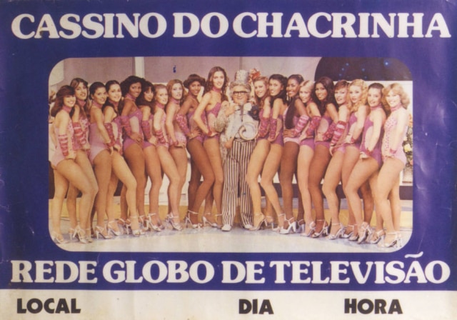 Divulgação 'Cassino do Chacrinha', um dos programas favoritos de Lafond quando jovem.