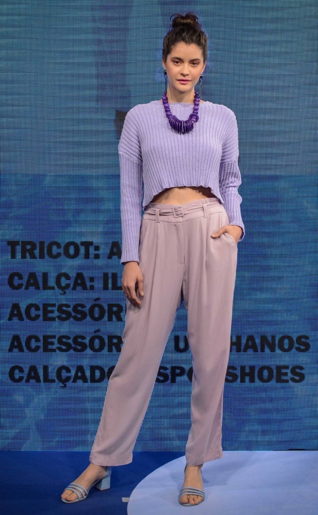 Rene Martins/Divulgação A cor lavanda é uma das principais tendências de verão das lojas do Mega Polo Moda